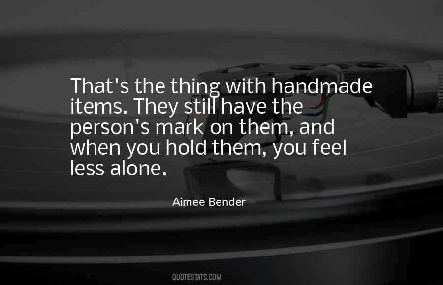 Aimee Bender Quotes #1392722
