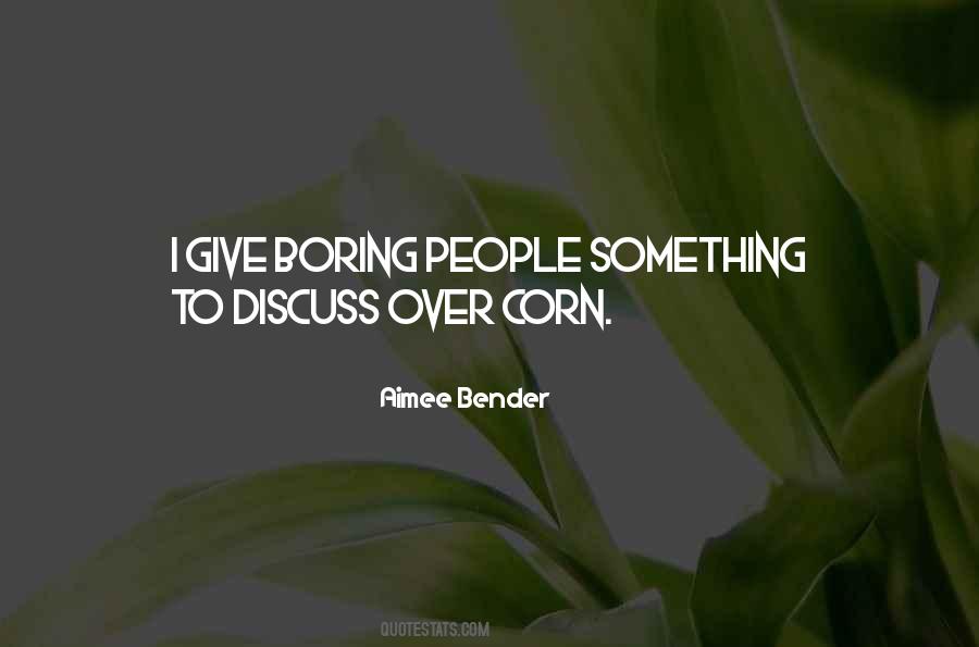 Aimee Bender Quotes #497158