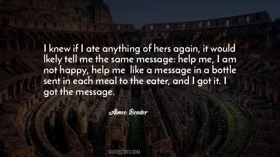 Aimee Bender Quotes #873494