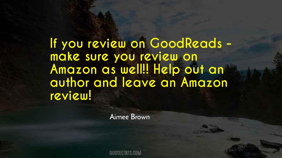 Aimee Brown Quotes #1613546 Aimee Brown Quotes #1613546