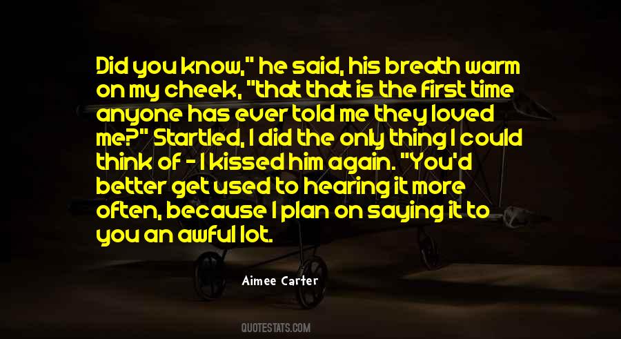 Aimee Carter Quotes #403009