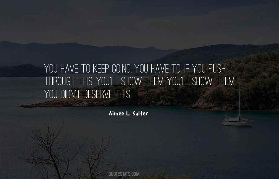 Aimee L. Salter Quotes #660425