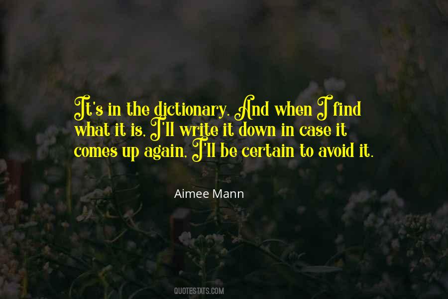 Aimee Mann Quotes #389496