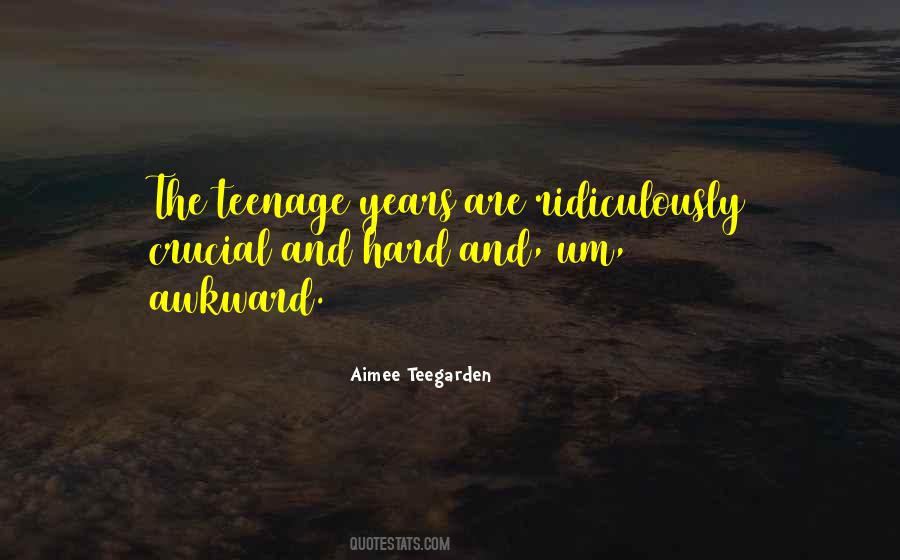 Aimee Teegarden Quotes #1387355
