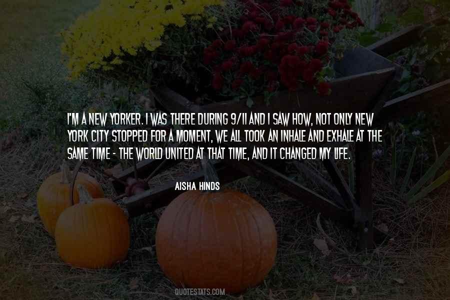 Aisha Hinds Quotes #225929