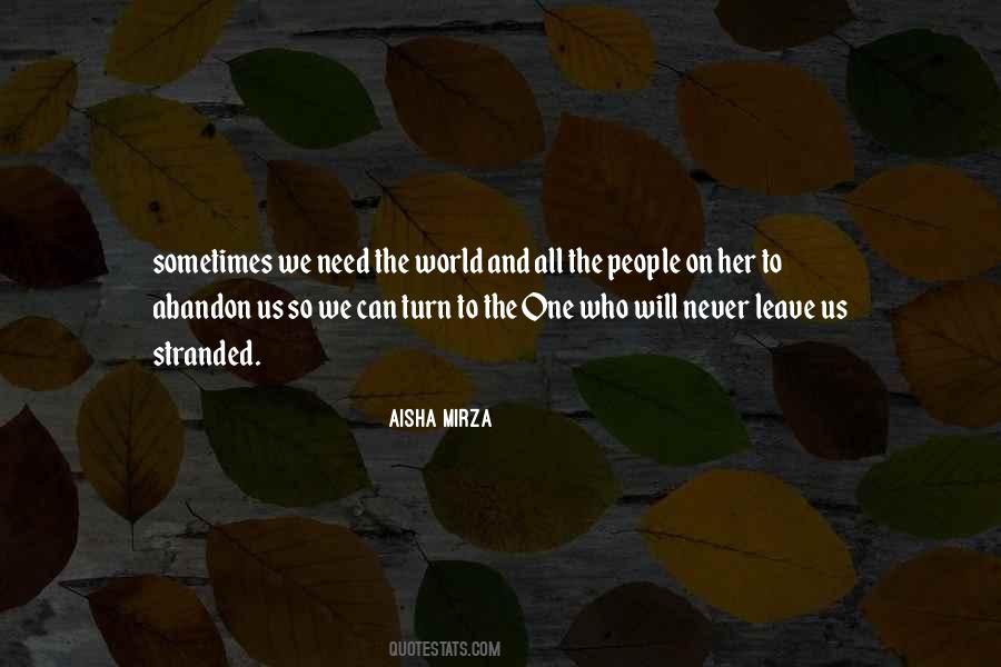 Aisha Mirza Quotes #995828