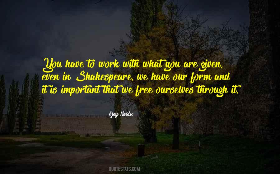 Ajay Naidu Quotes #999343