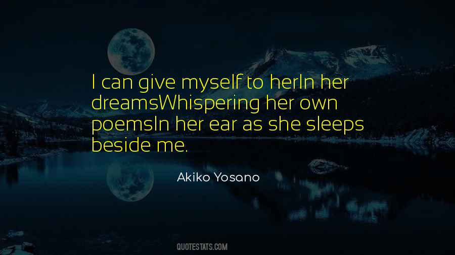 Akiko Yosano Quotes #1265853