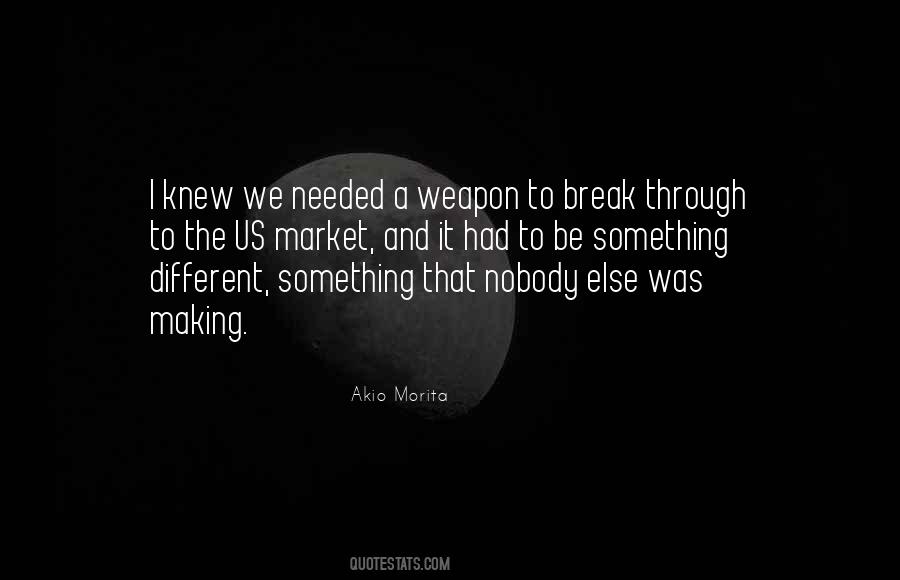 Akio Morita Quotes #889797