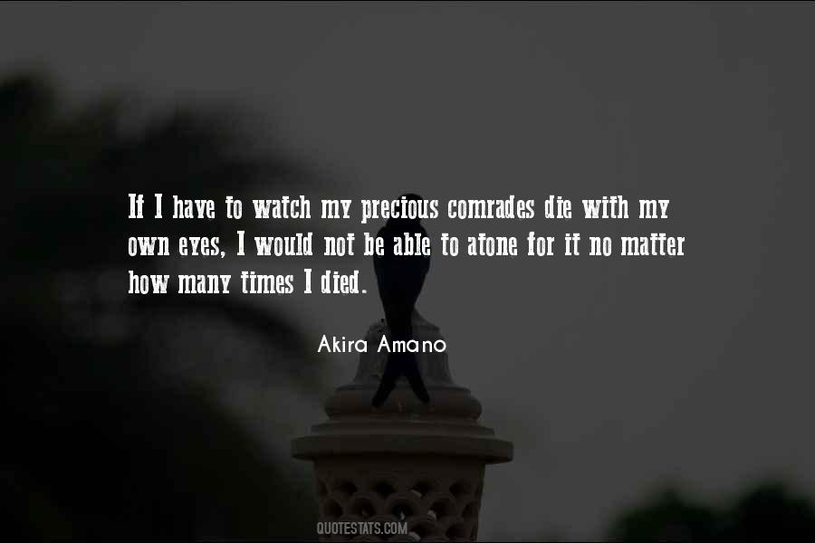 Akira Amano Quotes #748273