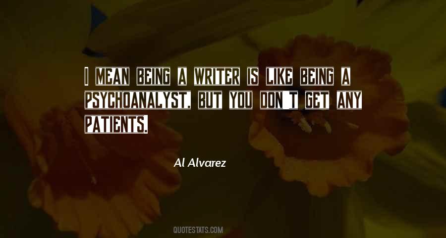 Al Alvarez Quotes #1687617