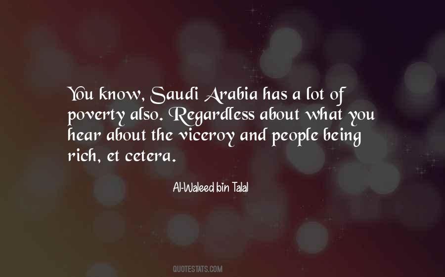 Al-Waleed Bin Talal Quotes #1690365