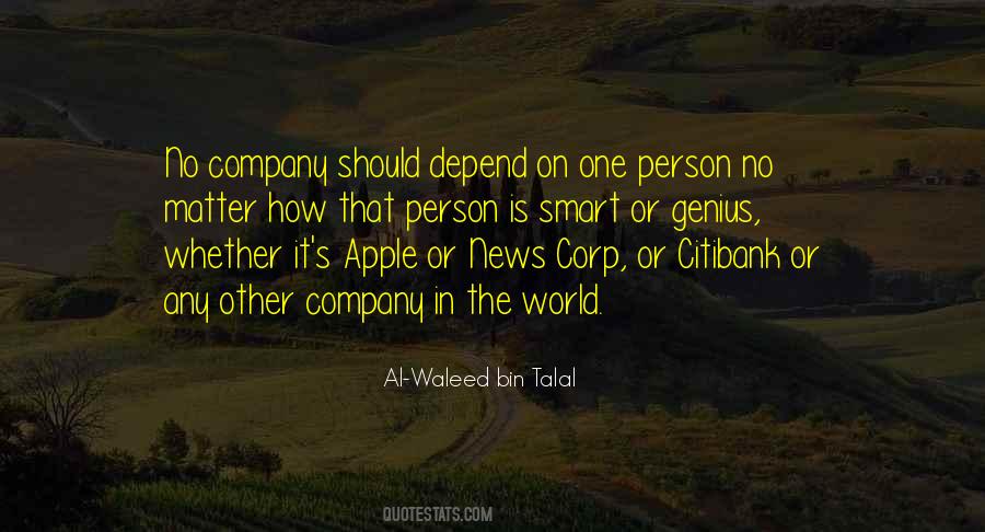 Al-Waleed Bin Talal Quotes #281762