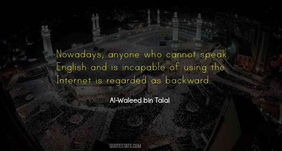 Al-Waleed Bin Talal Quotes #73002