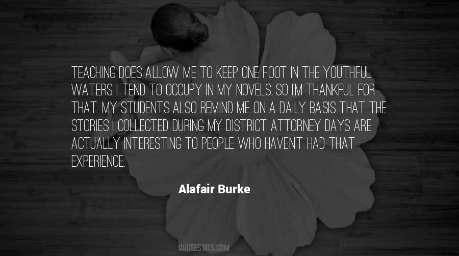 Alafair Burke Quotes #298183