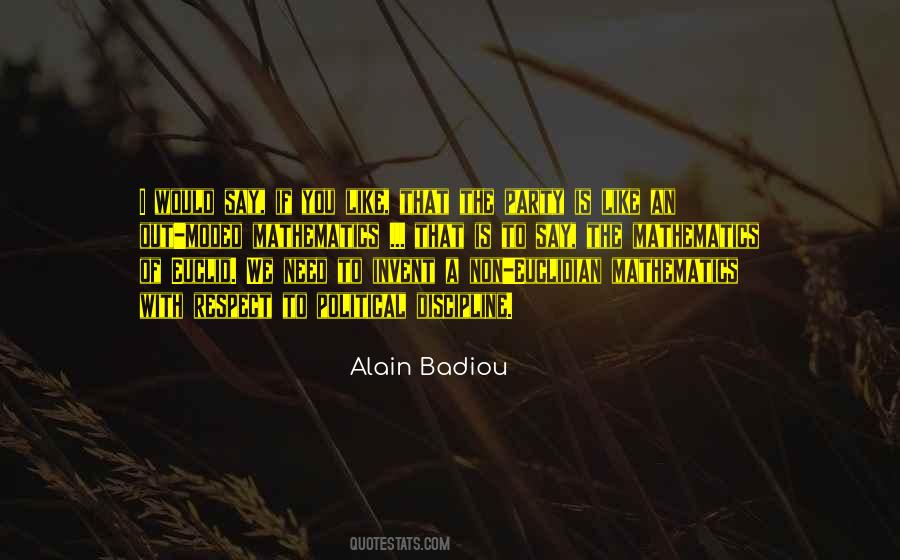 Alain Badiou Quotes #1417986