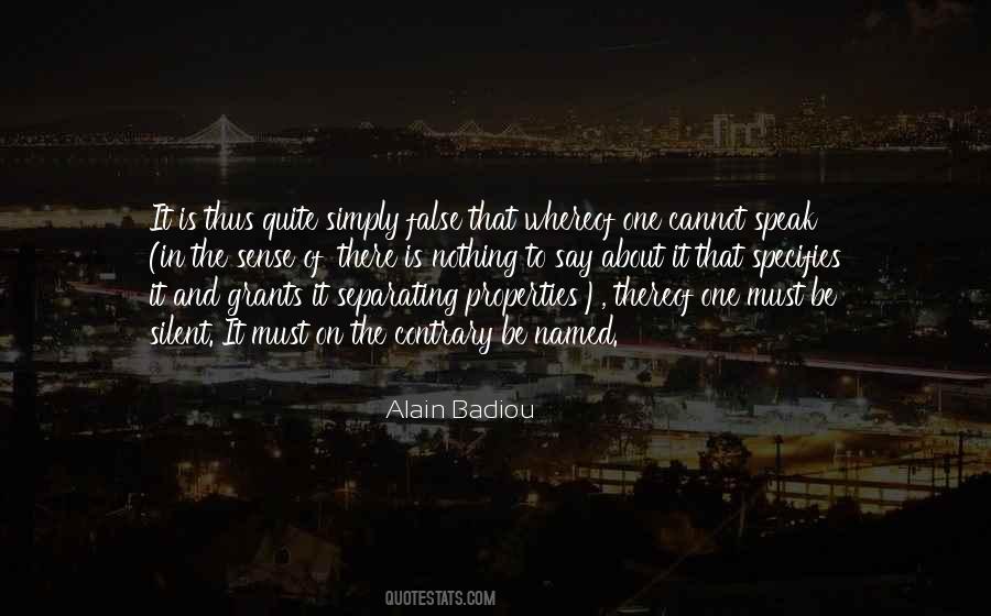 Alain Badiou Quotes #1465963