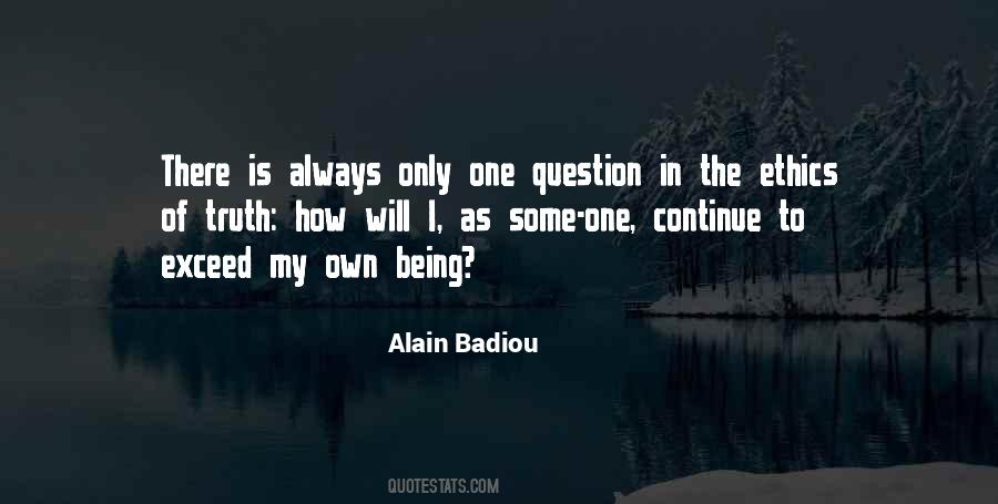 Alain Badiou Quotes #1584437