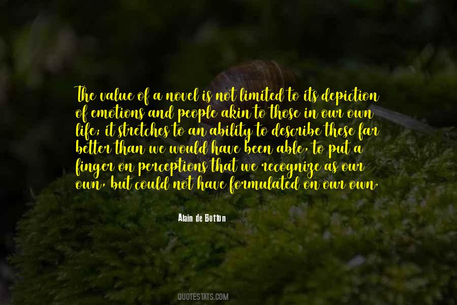 Alain De Botton Quotes #873223