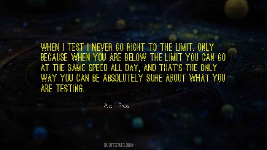 Alain Prost Quotes #1130096