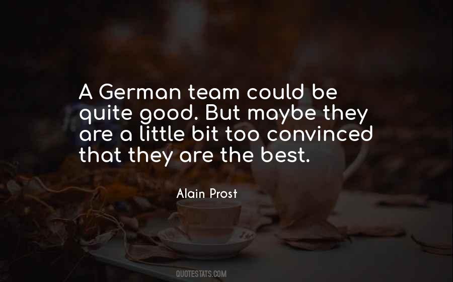 Alain Prost Quotes #157255