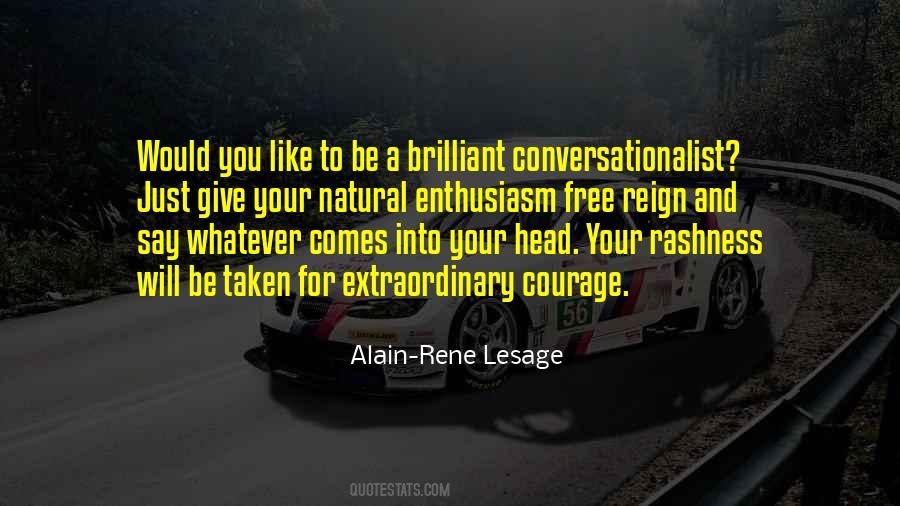 Alain-Rene Lesage Quotes #679914