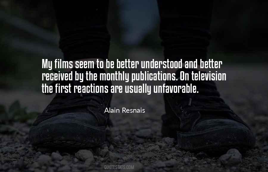 Alain Resnais Quotes #1058036