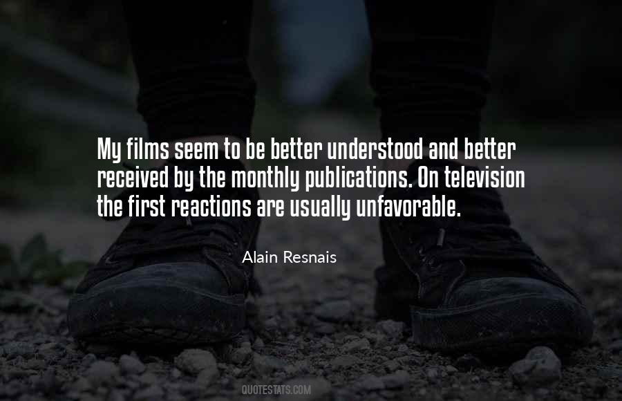 Alain Resnais Quotes #1058036