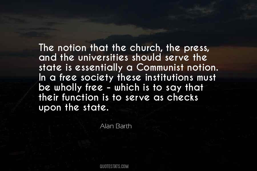Alan Barth Quotes #1099721