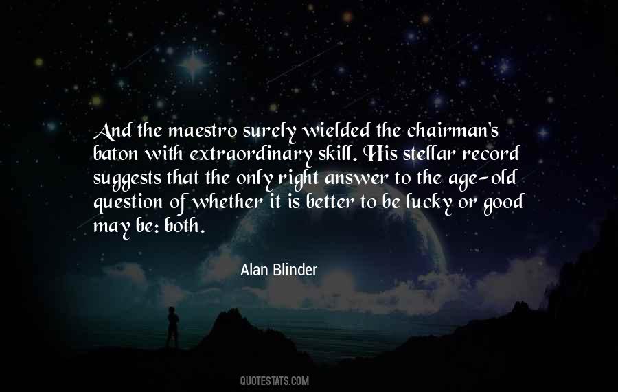 Alan Blinder Quotes #22325