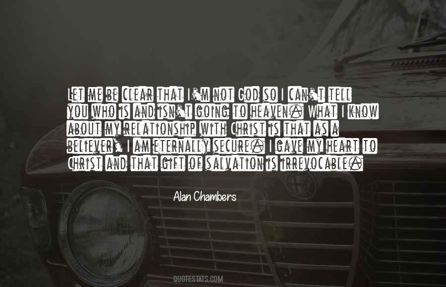 Alan Chambers Quotes #1268754