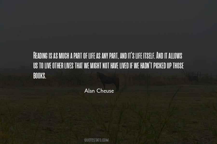 Alan Cheuse Quotes #1031306