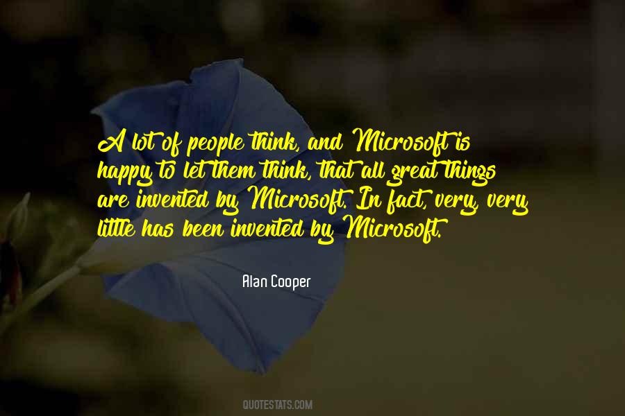 Alan Cooper Quotes #296979