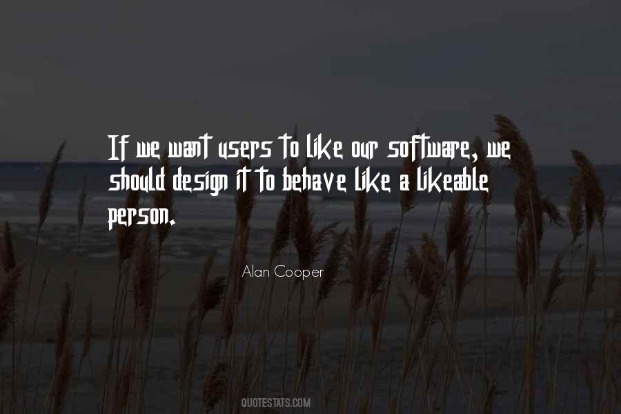 Alan Cooper Quotes #965762