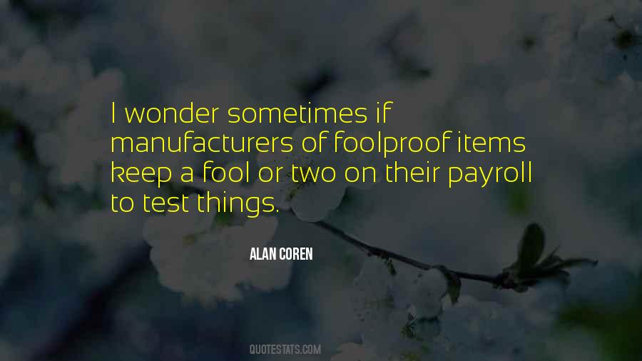 Alan Coren Quotes #704920