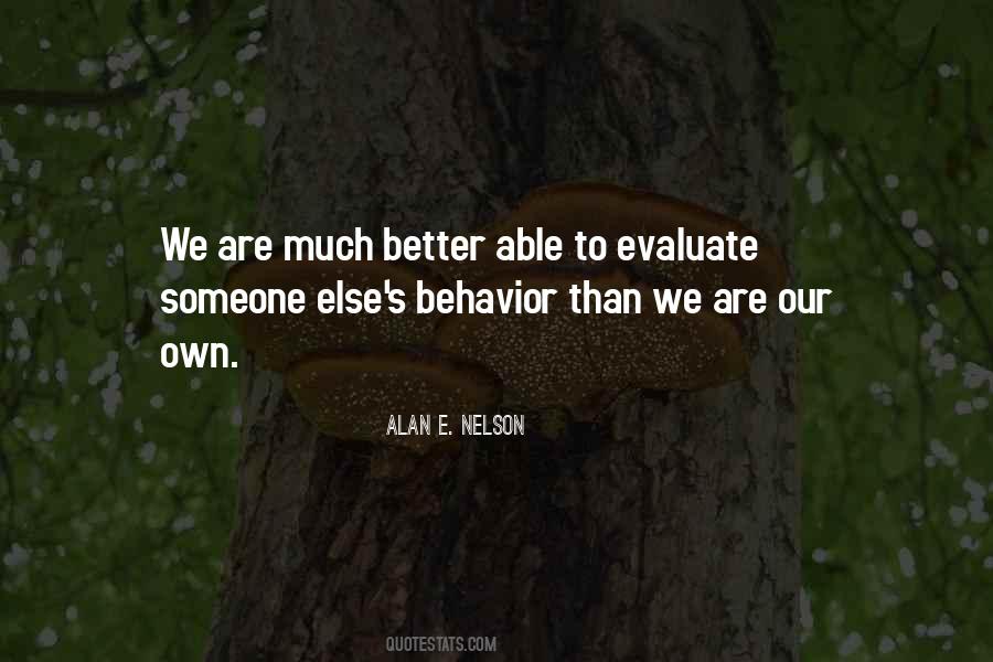 Alan E. Nelson Quotes #668532