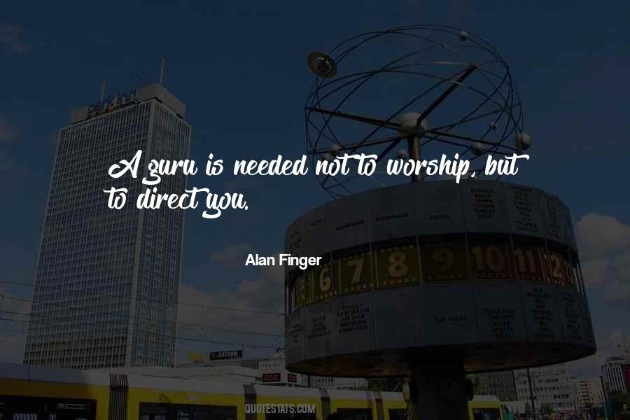 Alan Finger Quotes #1777454