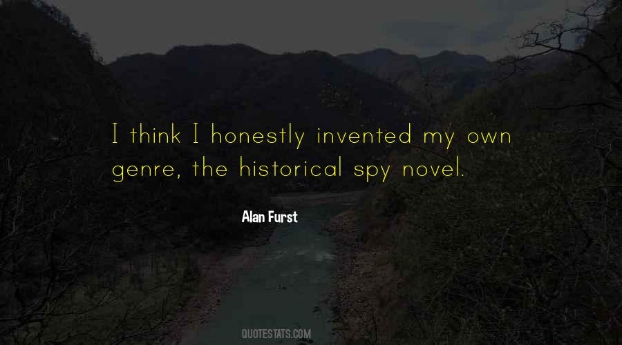 Alan Furst Quotes #492087