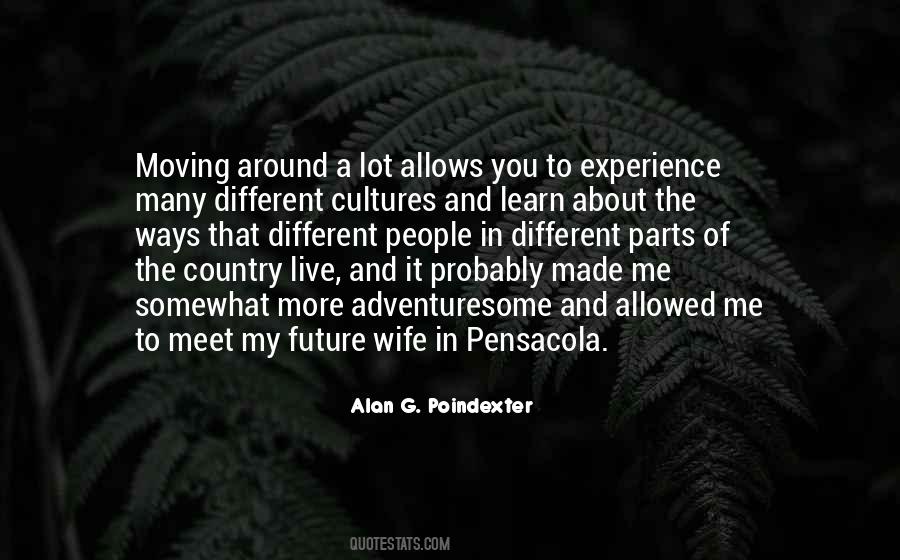 Alan G. Poindexter Quotes #1866122