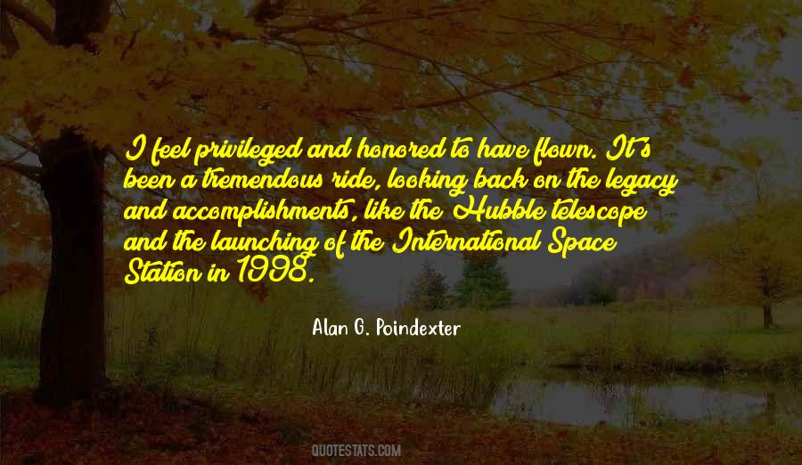 Alan G. Poindexter Quotes #413227