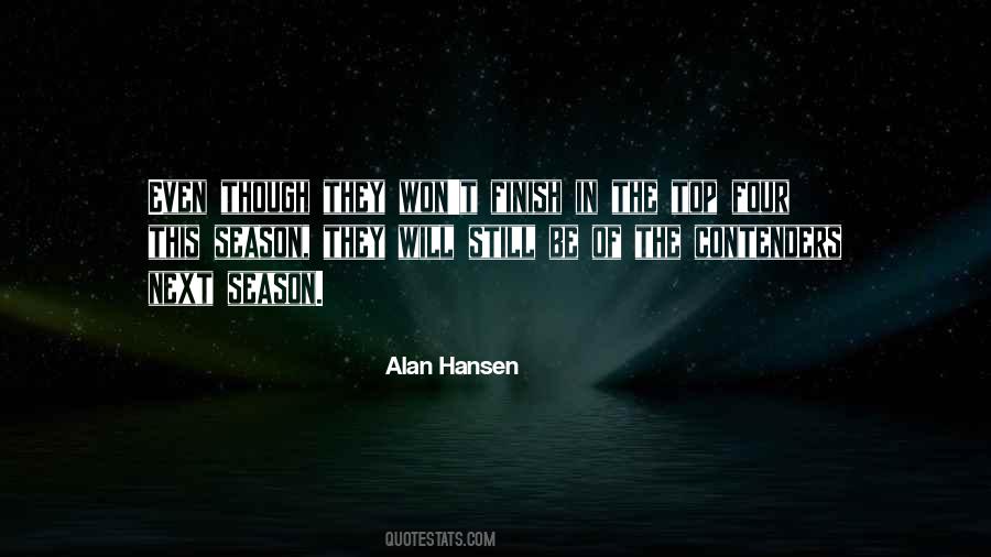 Alan Hansen Quotes #1348890