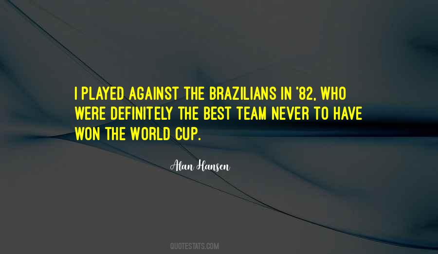 Alan Hansen Quotes #1818751