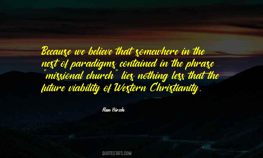 Alan Hirsch Quotes #102526
