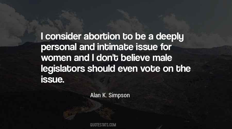Alan K. Simpson Quotes #27198
