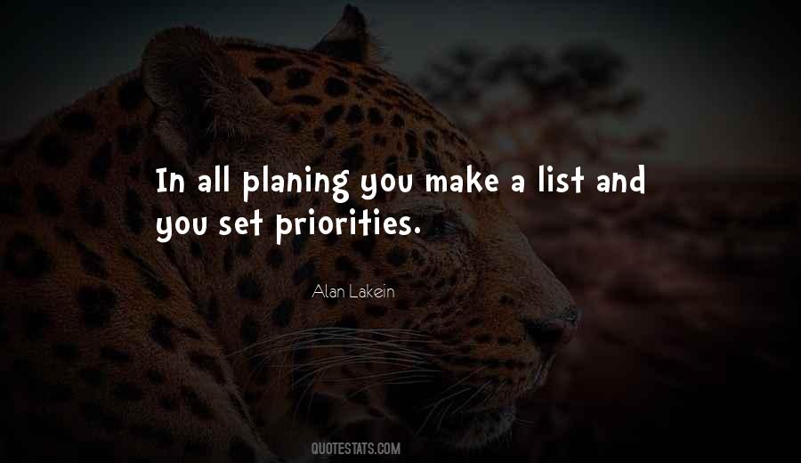 Alan Lakein Quotes #1685474