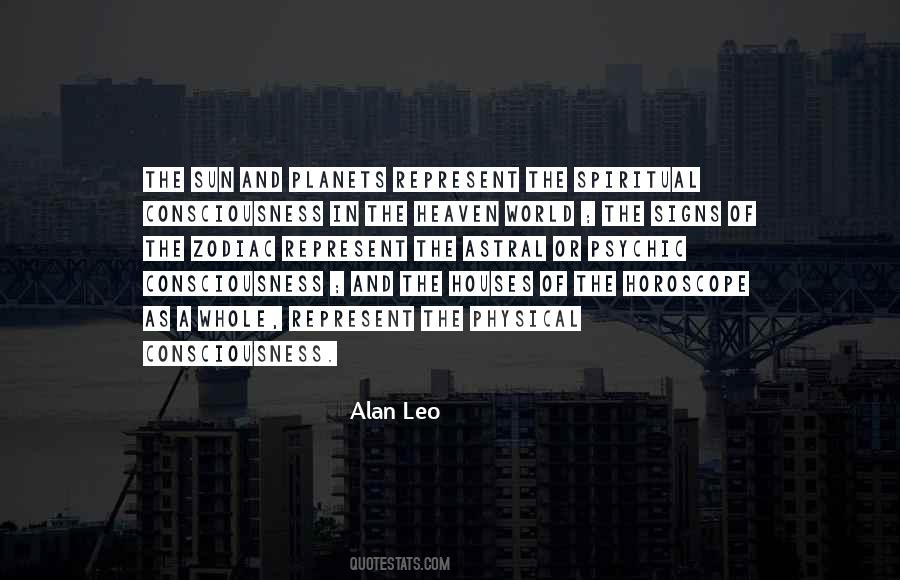 Alan Leo Quotes #1246674 Alan Leo Quotes #1246674