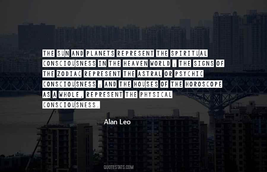 Alan Leo Quotes #1246674