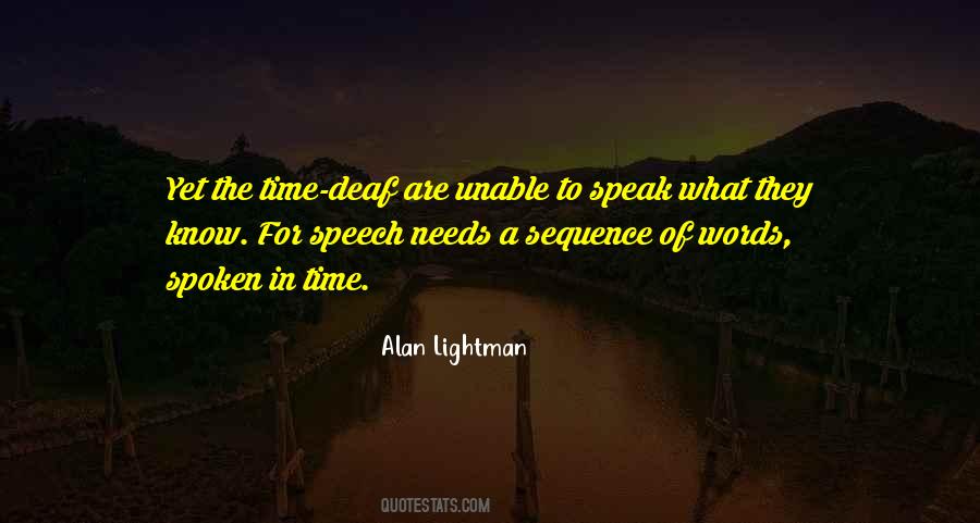 Alan Lightman Quotes #1098461