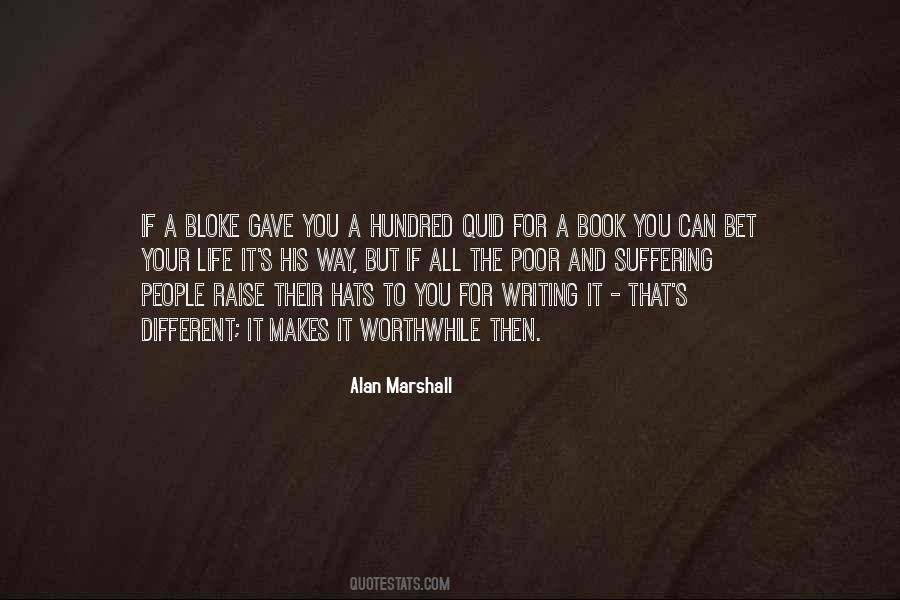 Alan Marshall Quotes #855026