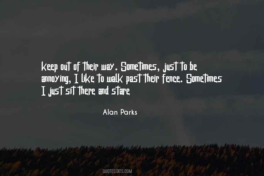 Alan Parks Quotes #612494